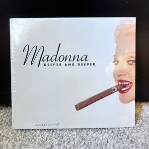 New! Madonna Deeper and Deeper compact disc maxi single sealed